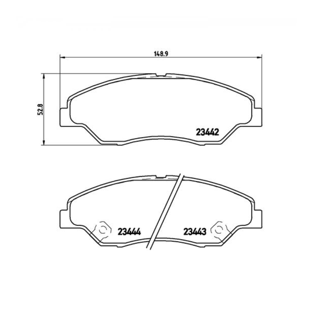 Brake Pad Front - 0986AB1264